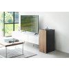 38047 5 organizer na herni konzole yamazaki tower 2110 cerny