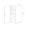 38047 7 organizer na herni konzole yamazaki tower 2110 cerny