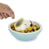 38056 snack tray hungry fish blue ceramic 27839d5