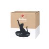 ring holder feline black metal 27910A