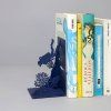 38065 4 bookend scuba blue metal 27906b