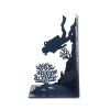 38065 bookend scuba blue metal 27906d3