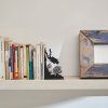 38068 3 bookend scuba black metal 27907c