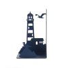 38071 bookend lighthouse blue metal 27908d3