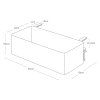 38089 7 organizer ke stolu yamazaki tower 1572 bily