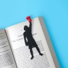bookmark boxing red black plastic 27929B2