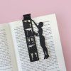 38307 3 bookmark the library black nylon plastic 27930b2