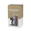 38316 1 bookend the reader black metal 25330a