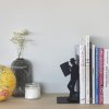 bookend the reader black metal 25330B