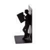 bookend the reader black metal 25330D