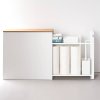 Výsuvný WC organizér YAMAZAKI Tower 1426, bílý