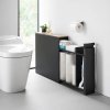 Výsuvný WC organizér YAMAZAKI Tower 1427, černý
