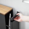 Výsuvný WC organizér YAMAZAKI Tower 1427, černý