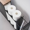 Výsuvný WC organizér YAMAZAKI Tower 1427, černý