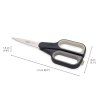 38787 1000003 pluscut general purpose scissors 2 medium