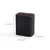 (5000005) Tota Luxe 90L Laundry Basket (Black) medium