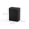(5000007) Tota Trio Luxe 90L Laundry Basket (Blk) medium