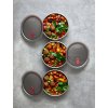 38907 13 nerezova miska na jidlo black blum food bowl fbss bl l017 950ml grey red
