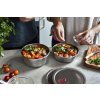 38907 7 nerezova miska na jidlo black blum food bowl fbss bl l017 950ml grey red