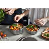 38907 9 nerezova miska na jidlo black blum food bowl fbss bl l017 950ml grey red