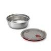 38910 1 nerezova miska na jidlo black blum food bowl fbss bl s017 650ml grey red
