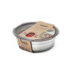 38910 2 nerezova miska na jidlo black blum food bowl fbss bl s017 650ml grey red