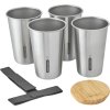 38925 2 sada 4ks nerezovych kelimku black blum steel ol cup001 500ml