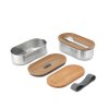 38982 7 lunchbox black blum bento bam bt l016 1l almond grey
