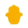 39066 7 vase hamsa yellow ceramic 27917d4