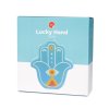vase hamsa blue ceramic 27919A