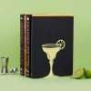 39075 2 bookend cocktail lime metal 28077b
