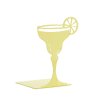 bookend cocktail lime metal 28077D