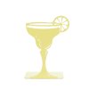 bookend cocktail lime metal 28077E