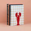bookend lobster red metal 28080B3