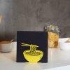 napkin holder ramen yellow metal 28082C