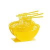 napkin holder ramen yellow metal 28082E