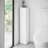 WC organizér s kolečky YAMAZAKI Tower 1489, bílý