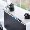 Dvoupatrový stojan k monitoru YAMAZAKI Tower 1302, bílý