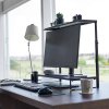 Dvoupatrový stojan k monitoru YAMAZAKI Tower 1303, černý