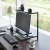 Dvoupatrový stojan k monitoru YAMAZAKI Tower 1303, černý