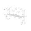 39204 7 magneticky organizer do pradelny yamazaki tower 4769 cerny