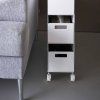 39219 7 multifunkcni vozik s kosiky yamazaki tower 10015 bily
