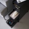 Multifunkční vozík s košíky YAMAZAKI Tower 10016, černý