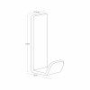 39675 7 sada magnetickych hacku yamazaki tower 10234 3ks cerne