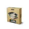 BAO BA010 Lunch Box Original Olive packaging X2