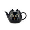 teapot wake cat black ceramic 28143D3