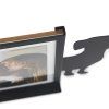 photo frame teckel vertical black metal 28210D3