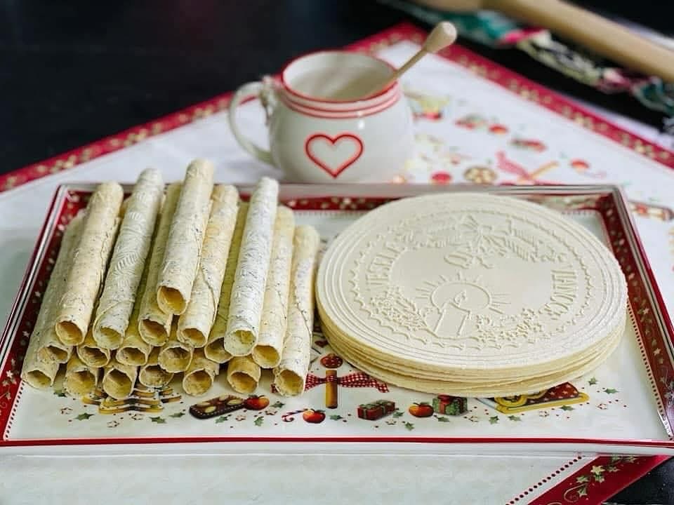 Kurz pečenia vianočných oblátok