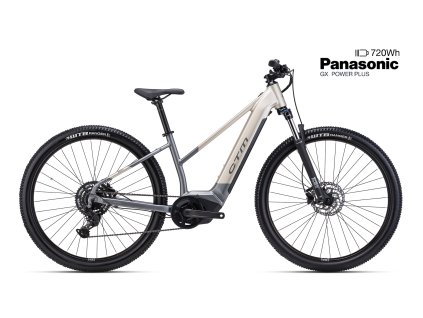 Horské elektrokolo CTM ROXXY 29", M, lesklá šedá/matná zlatošedá