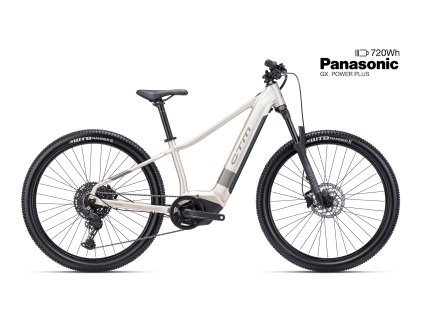 Horské elektrokolo CTM RUBY GX PRO 29", matně zlato šedá